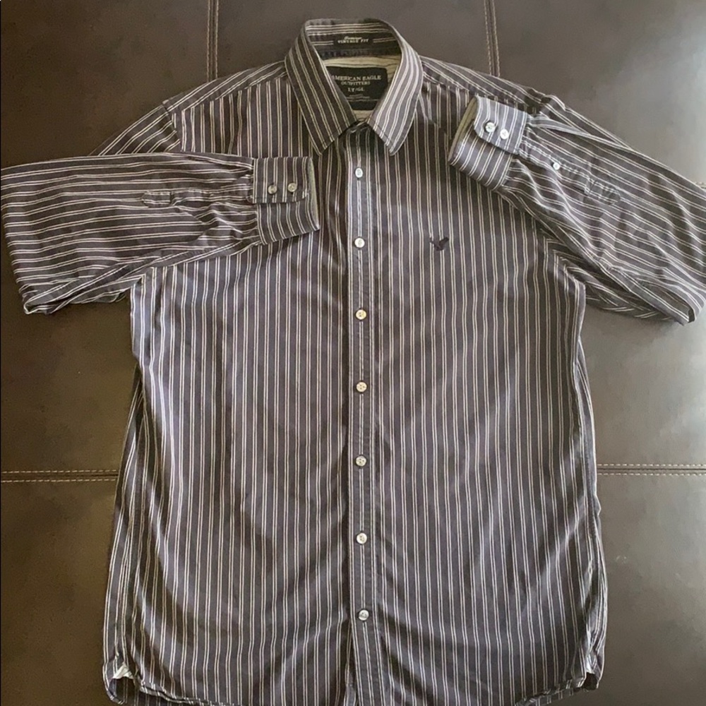 American Eagle button down Dress Shirt size LT